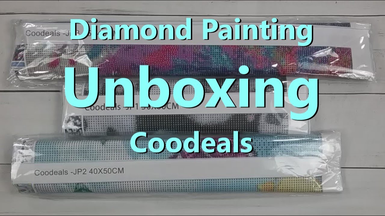 Diamond Painting Unboxing - Coodeals