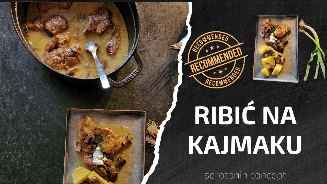 Recept za kafanski ribić na kajmaku