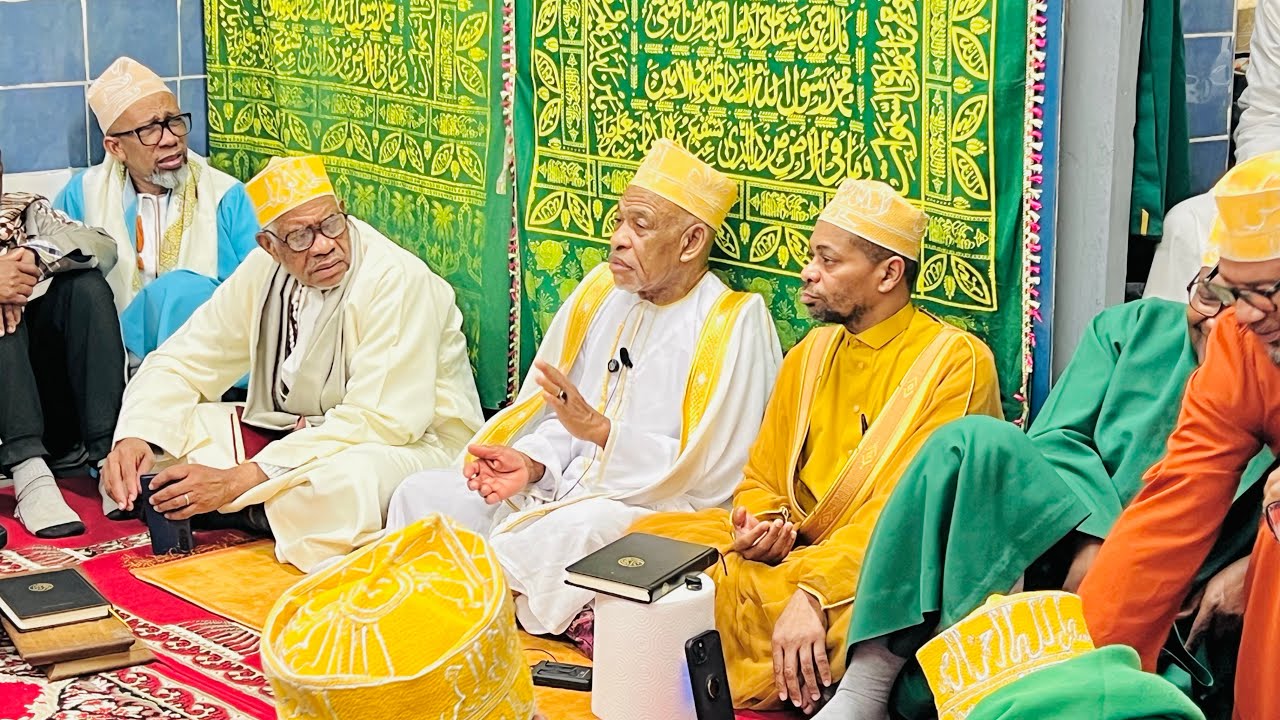 Troisième dars de Son Éminence le Grand Mufti des Comoriens à l’étranger, Ali Mohamed Kassim,