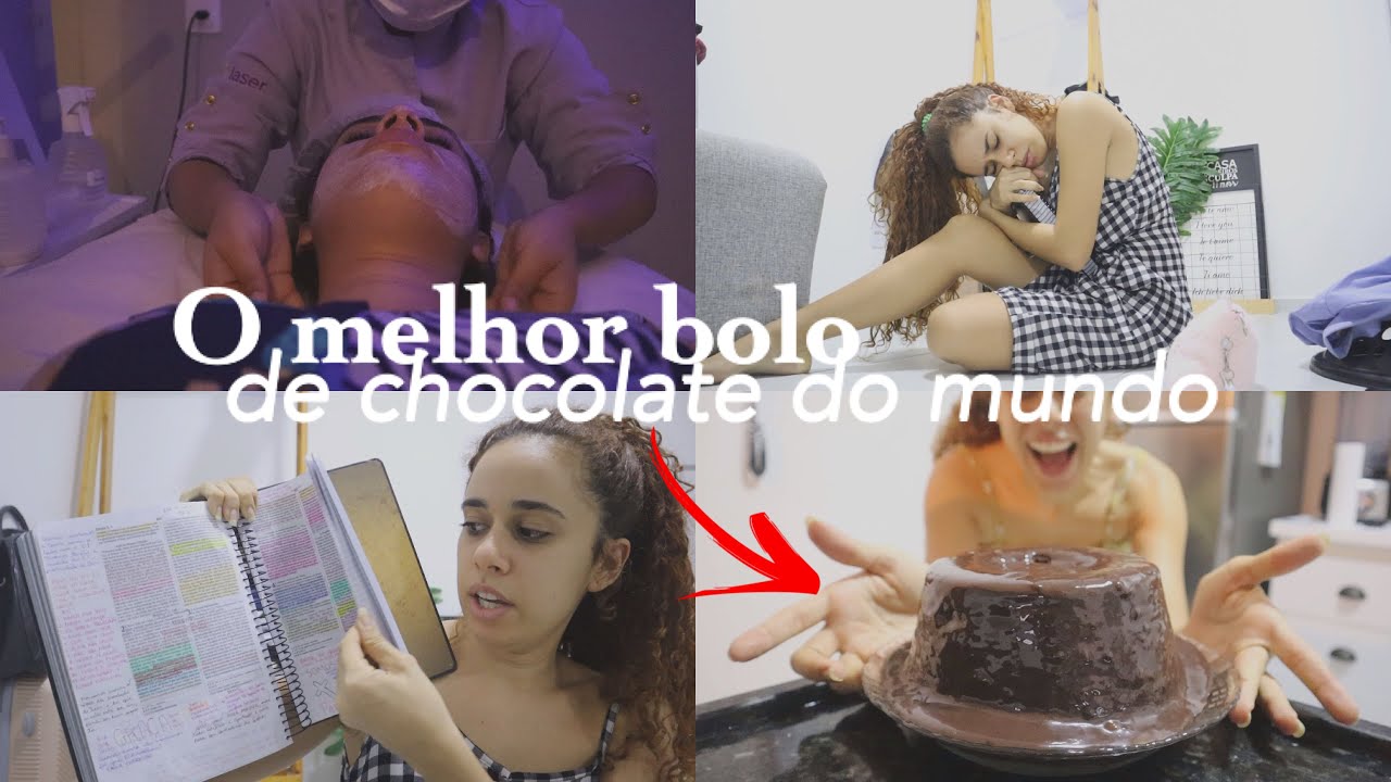 VLOG DO MEU DIA: DEVOCIONAL, LIMPEZA DE PELE E BOLO DE CHOCOLATE - Thain&aacute; Alves