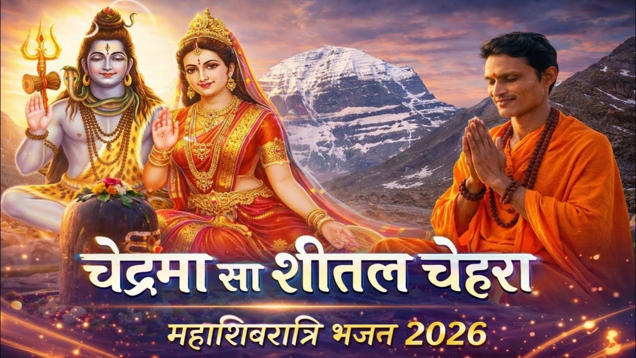 चंद्रमा सा शीतल चेहरा - महाशिवरात्रि स्पेशल | Bholenath Mata Parvati Peaceful Bhajan | Shiv Song