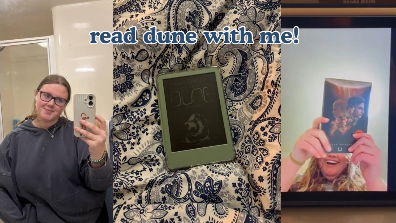 Read Dune With Me! 🤍⏳✨