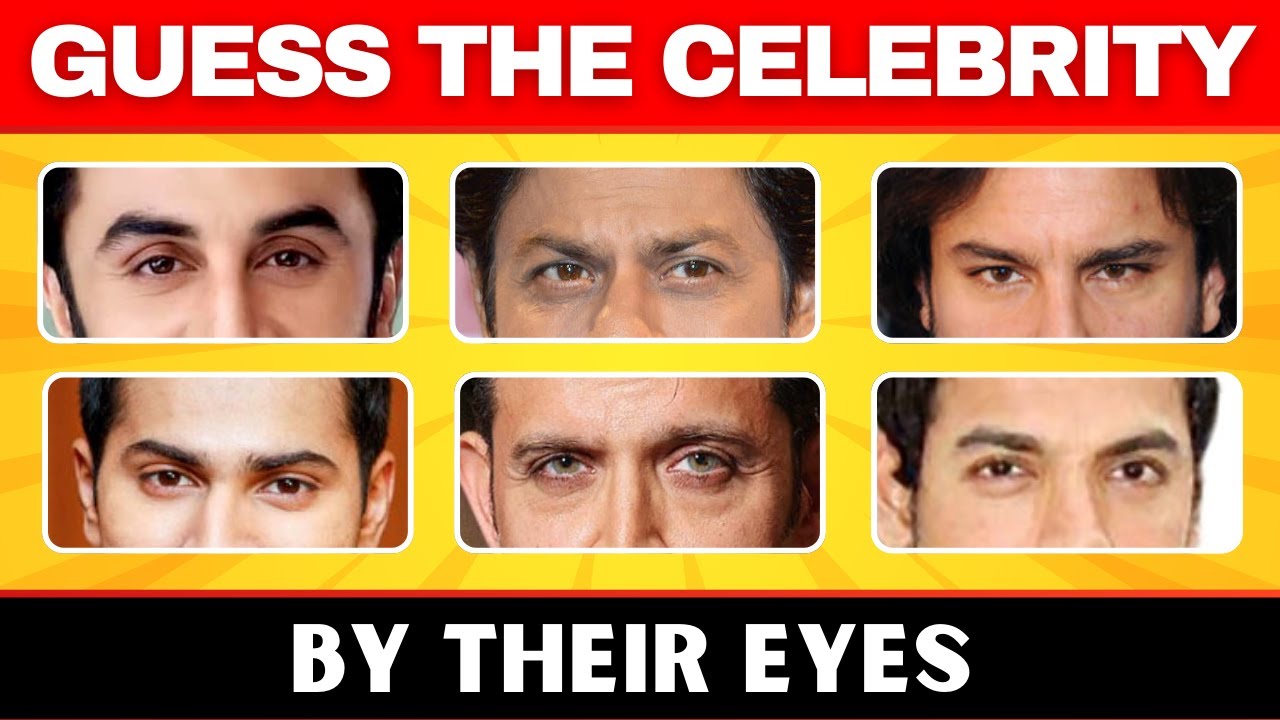 Can You Guess the Bollywood Actor by Their Eyes? | Fun Quiz