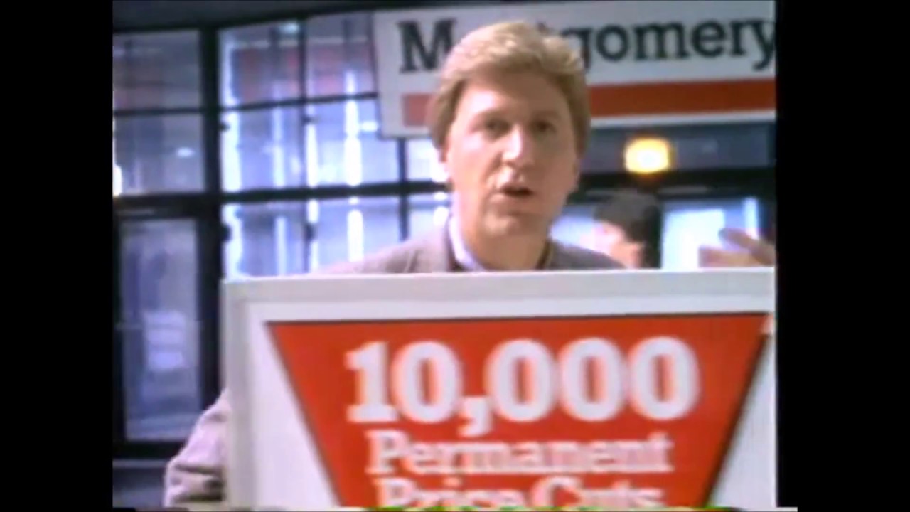 (10,000 Price Cuts)  Montgomery Ward Commercial 1988