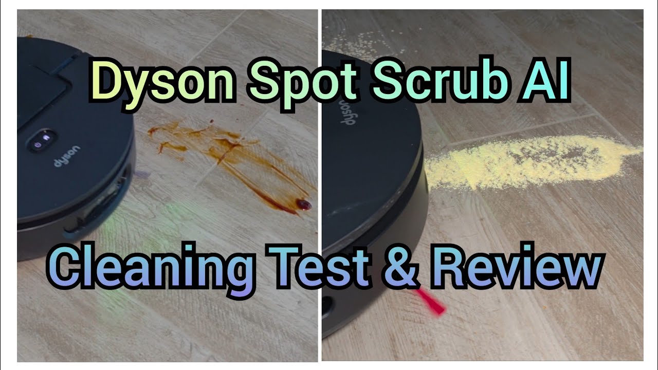 Тестирование и обзор пылесоса и швабры Dyson Spot Scrub AI