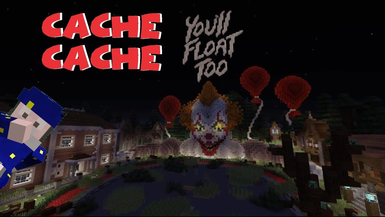CACHE CACHE MINECRAFT | ÉPISODE 75 | MAP ÇA LE CLOWN (Ps4)