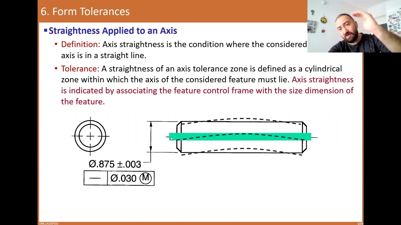 Form Tolerances-2- Straightness