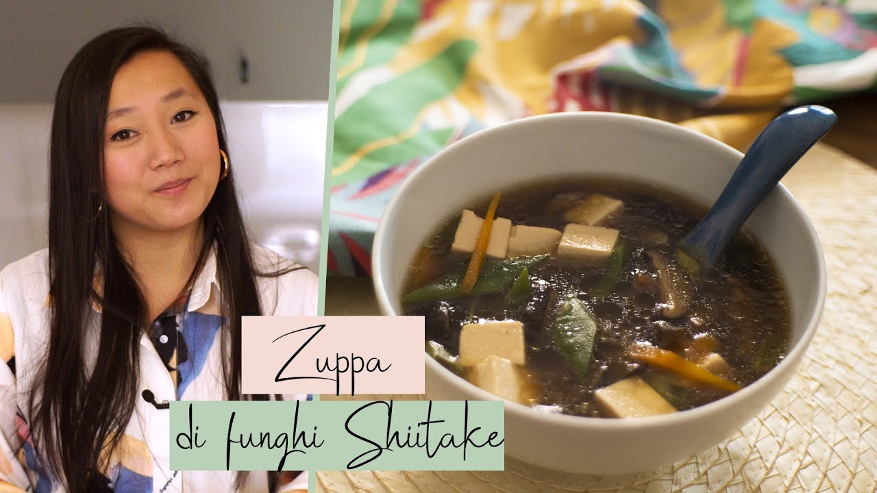 Zuppa di Funghi Shiitake | Ricetta facilissima
