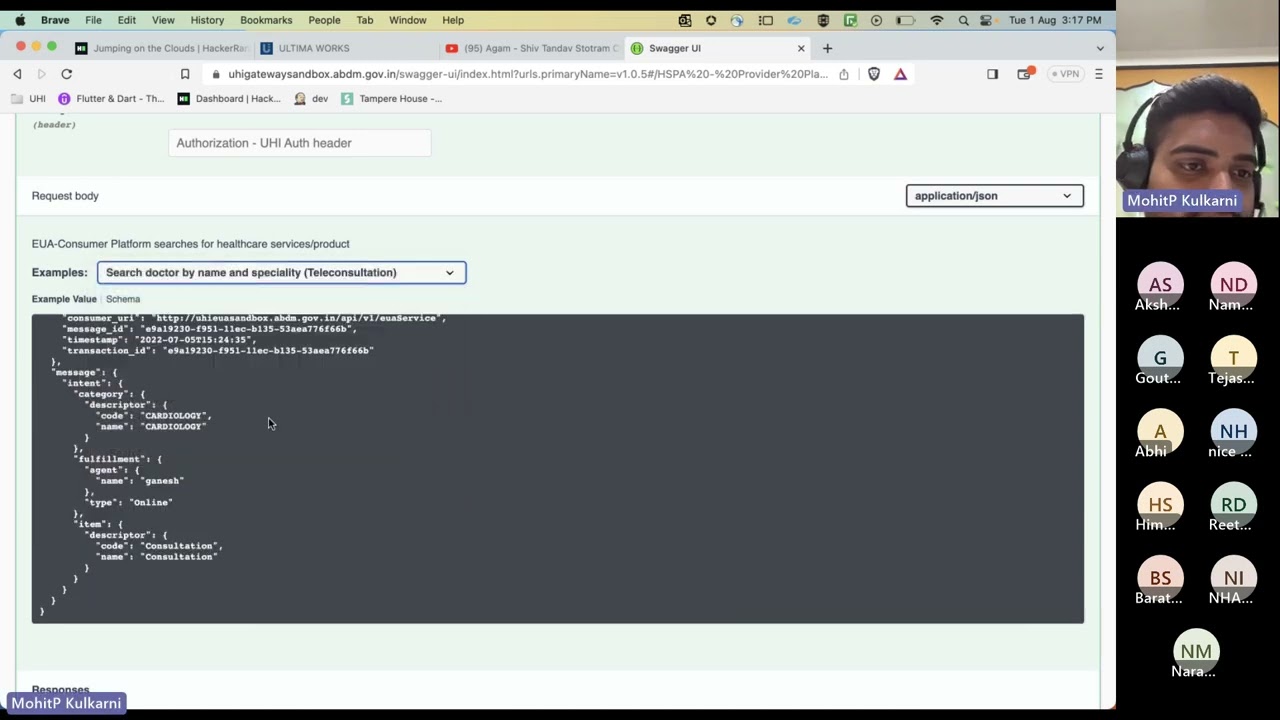 ABDM: UHI Integration Walkthrough