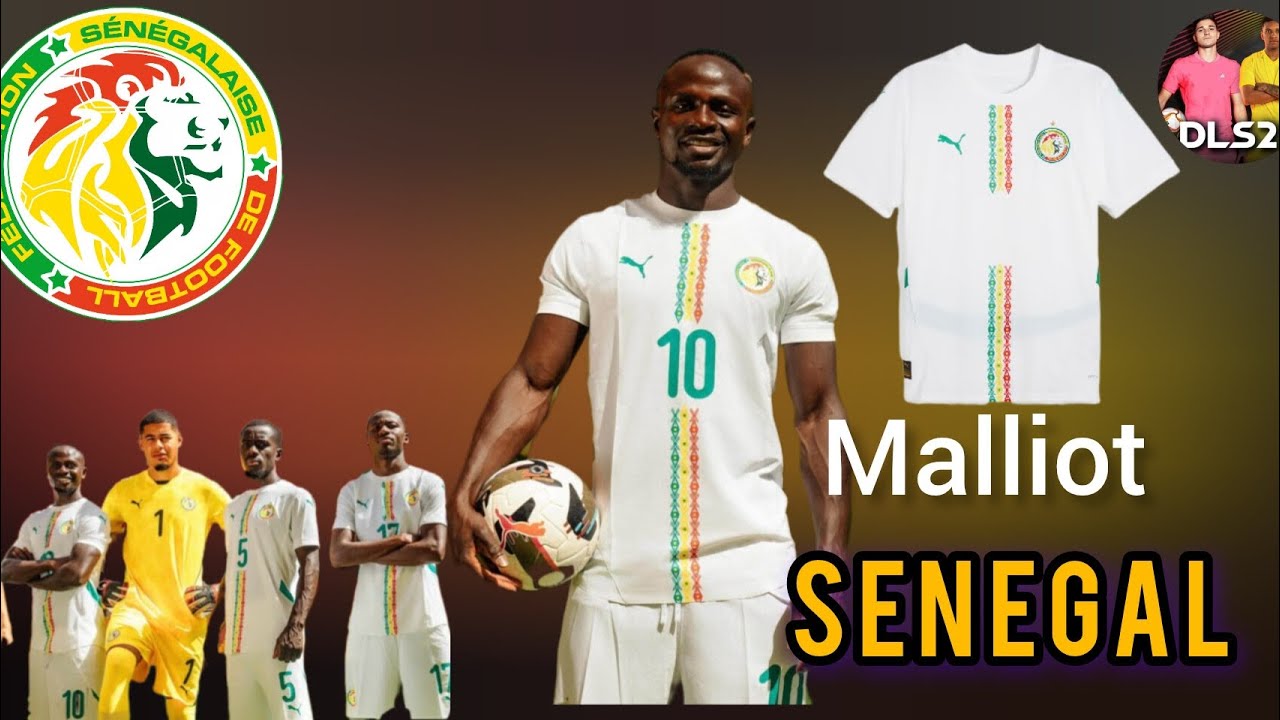 Maillots DLS Sénégal 2025 – Maillots Dream League Soccer 2025