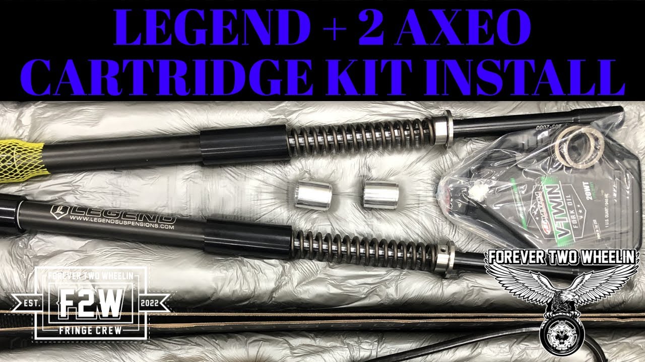 Episode 9 +2 Legend Axeo Cartridge kit installed in my 2021 Road Glide