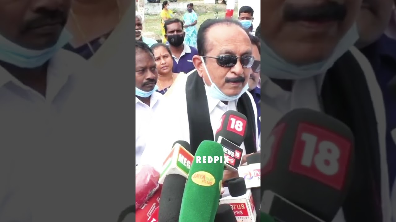 Vaiko - i spoiled my life in politics   i don't want this to happen to my son   vaiko speech
