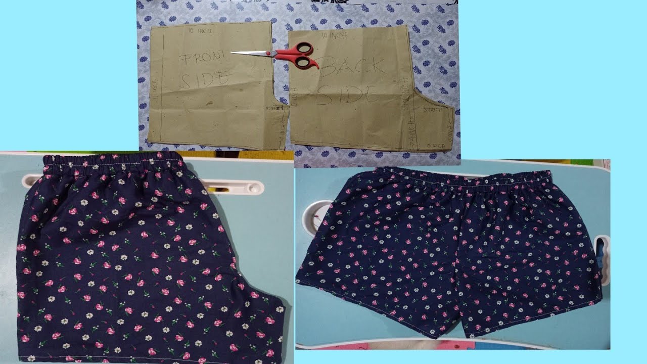 How to make boxer pattern || Cutting and stitching step by step ||Jeanes Channel