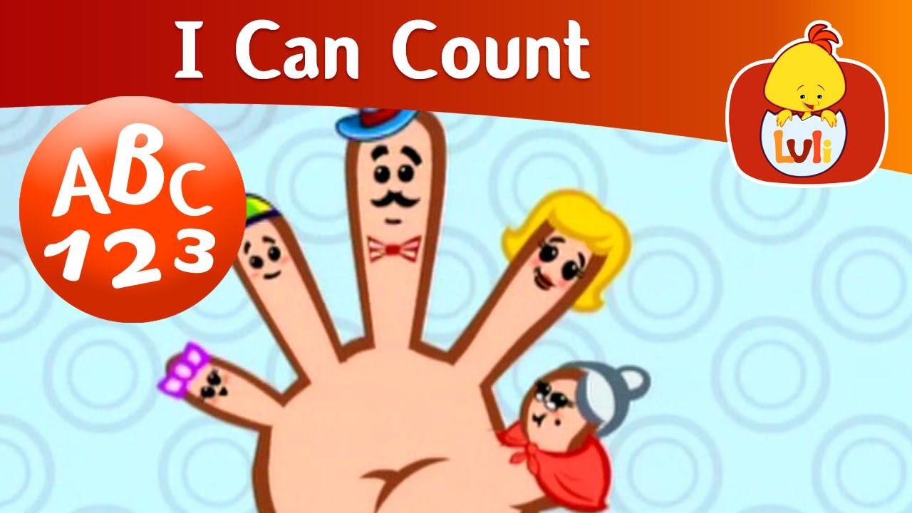 I Can Count | five fingers | Cartoon for Children - Luli TV