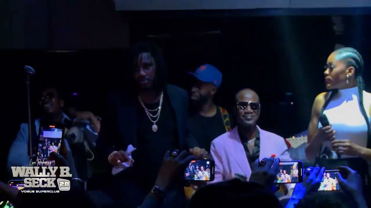 Wally B .Seck Le Temps ( Live Vogue 2024 )