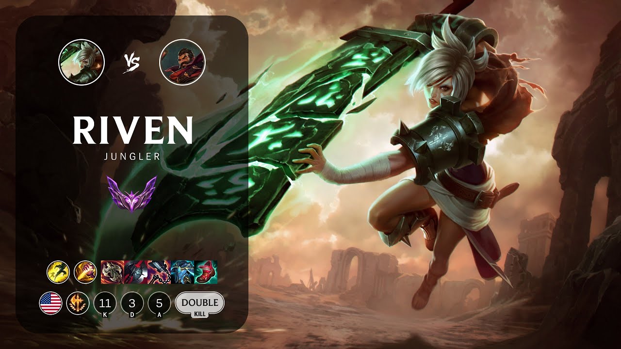 Riven Jungle vs Graves - NA Master Patch 13.21