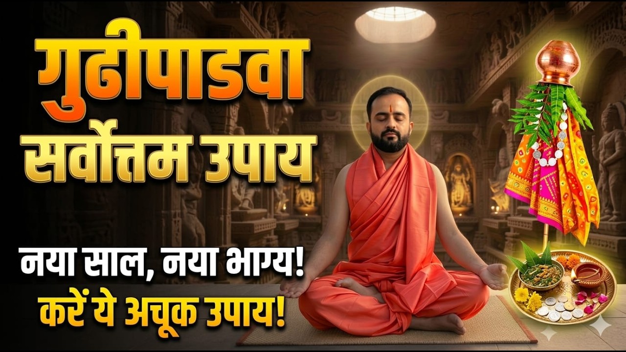गुढी पाडवा सर्वोतम उपाय | नया साल, नया भाग्य! | Gudhi Padwa Remedies | Navaniit Mandhaani #gudipadwa