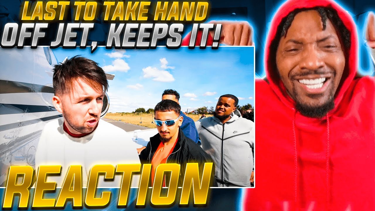 MR. BEAST GAVE AWAY A $2.5 MILLION JET! | Last To Take Hand Off Jet, Keeps It! (REACTION!!!)