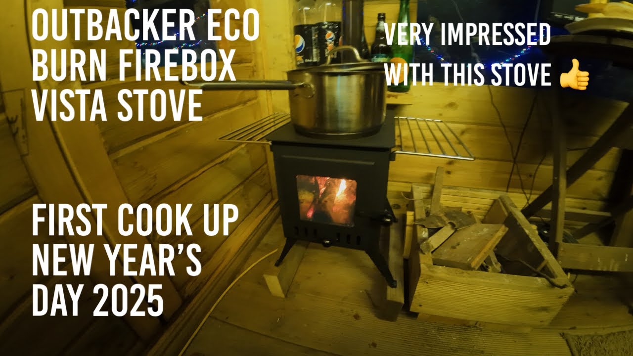 Печь OUTBACKER Firebox Eco Burn Vista для первого приготовления пищи