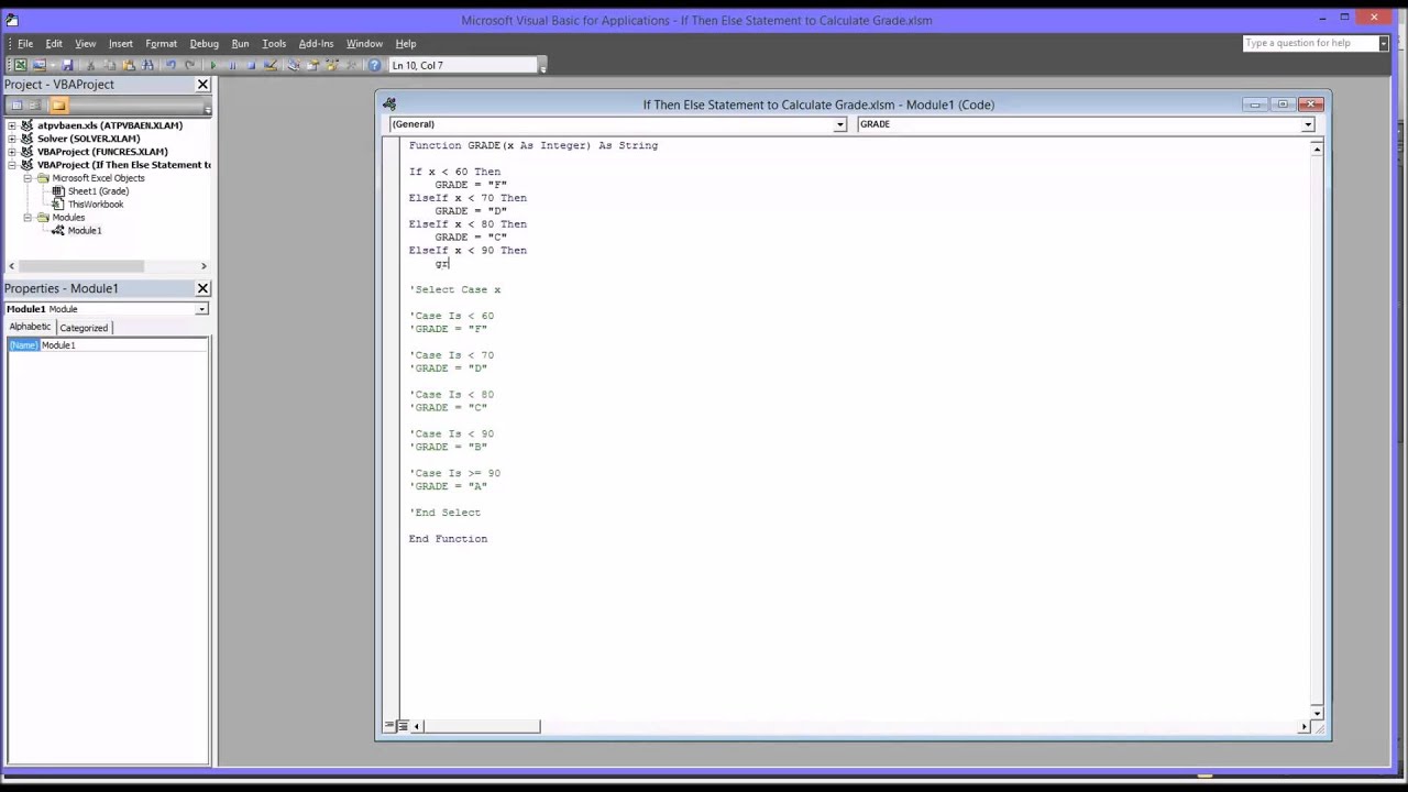 Creating a User Defined Function Using an 