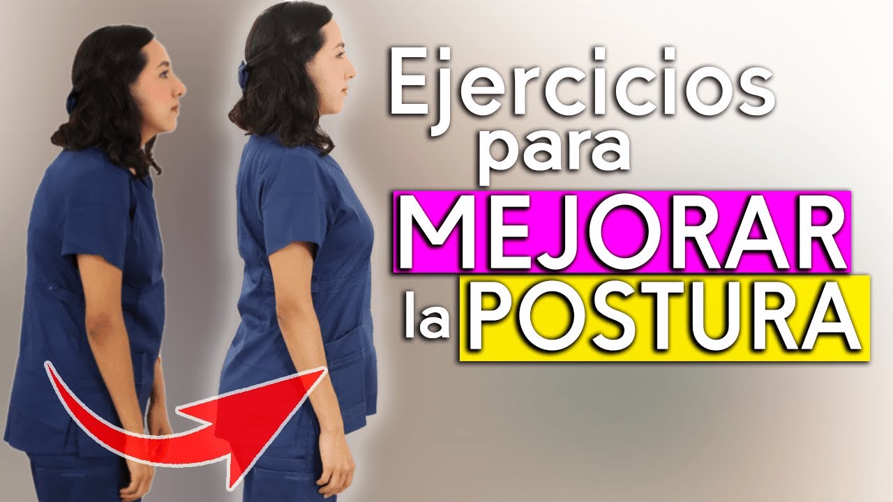 Rutina de ejercicios para MEJORAR la POSTURA del Adulto Mayor (Quitar la Joroba)