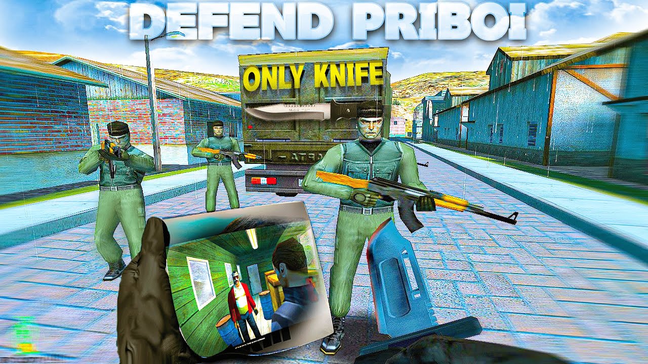 🗿Only knife in defend priboi | IGI 1 Impossible Challenge!