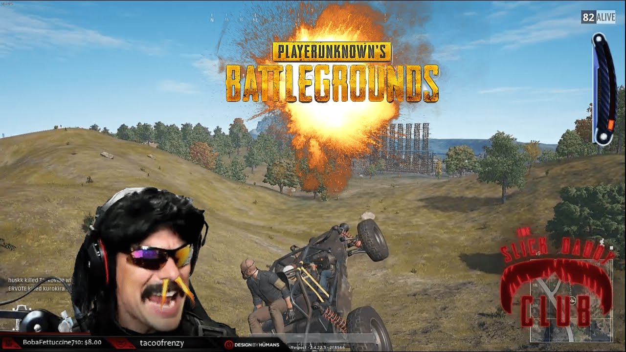 The Best of The Best | Dr Disrespect Gets a Free Ride Then Kills Driver | PUBG