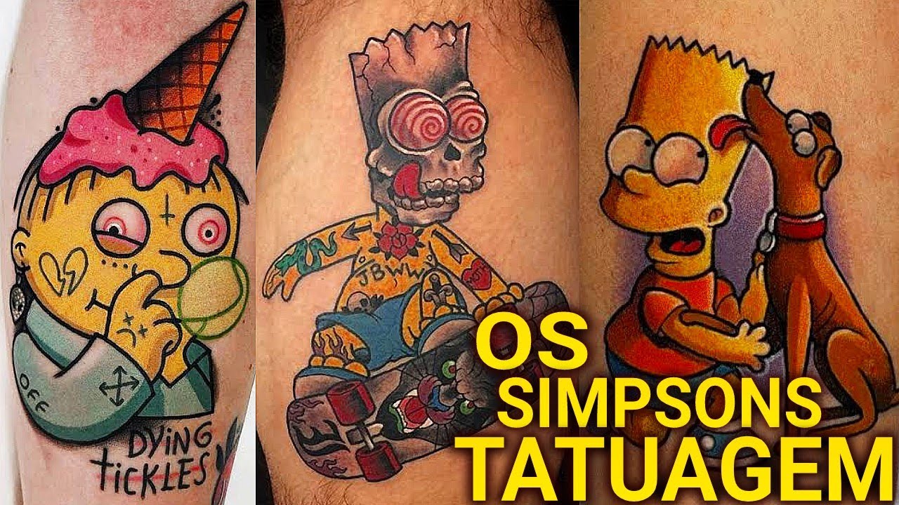 OS SIMPSONS TATUAGEM/ OS SIMPSONS TATTOOS #10