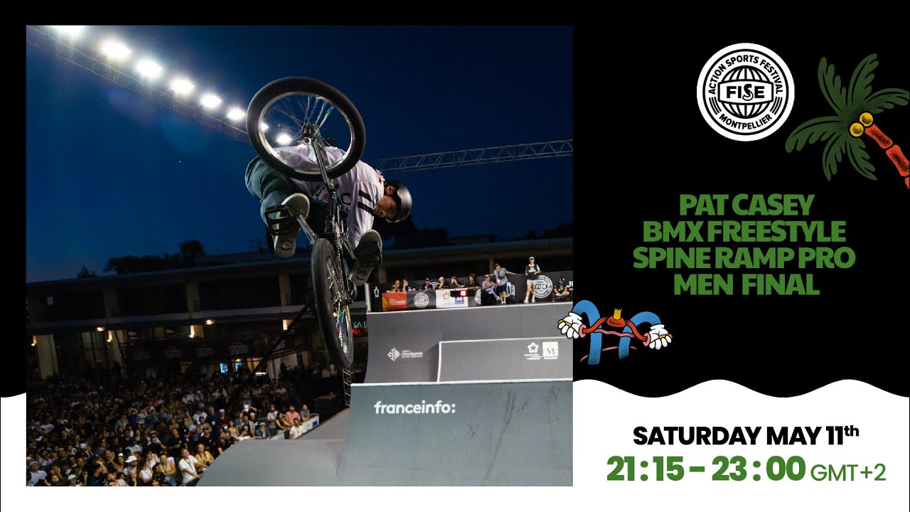 FISE MONTPELLIER 2024 | BMX Freestyle Spine Ramp Pro