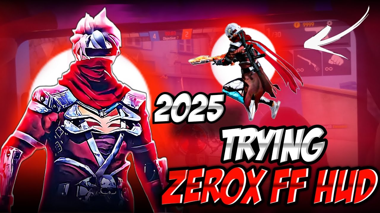 best 3 finger custom hud in ff || Full practice in zerox ff custom hud Settings🥵