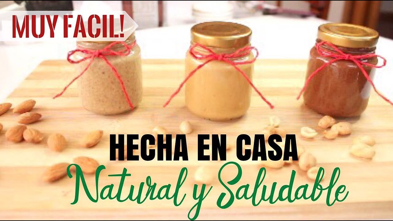 MANTEQUILLA DE MANI - ALMENDRAS Y CHOCOMANI / HECHA EN CASA Y SALUDABLE