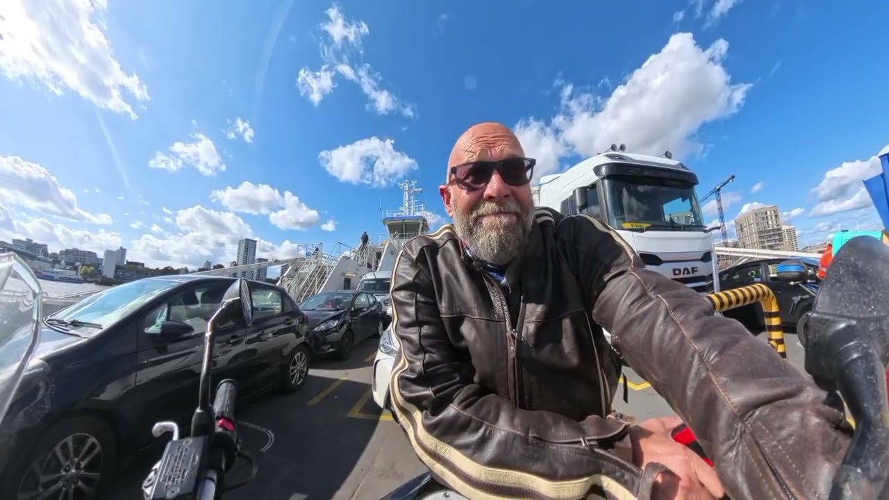 First solo European motorcycle trip, Normandy beaches and Ypres, Part 1.