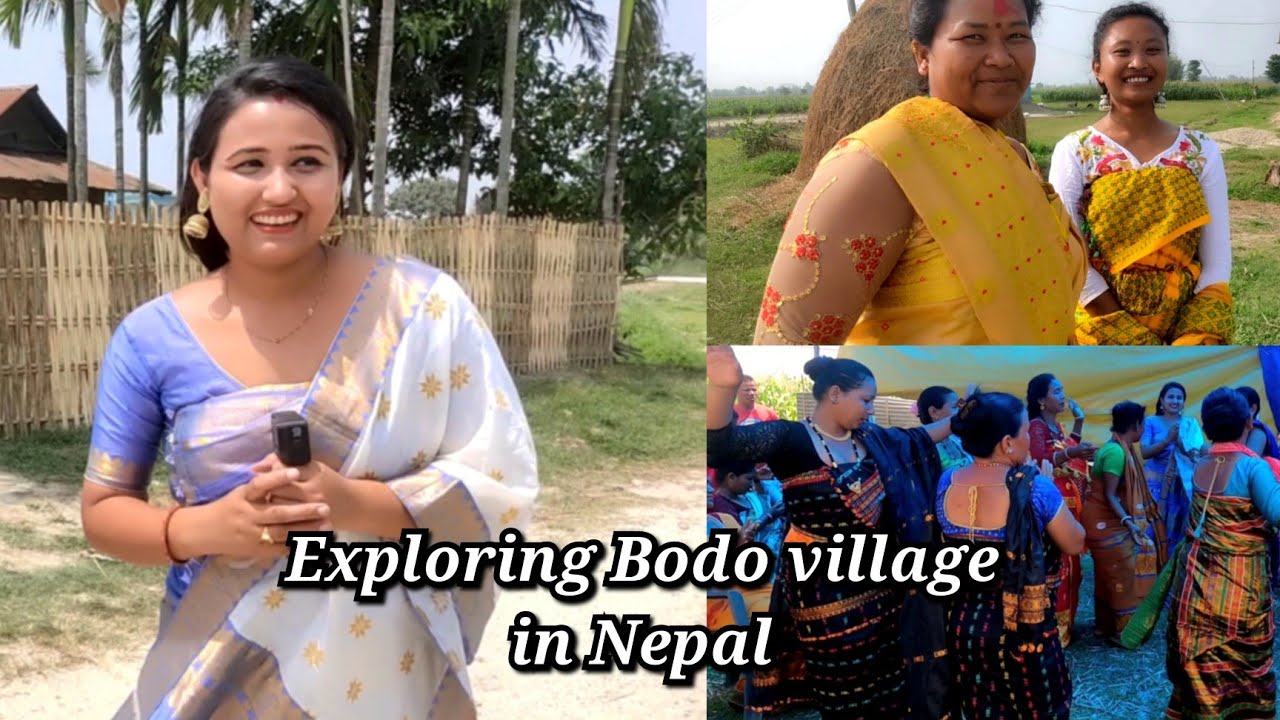 Nepal ke BODO logon ke saat humne Bwisagw / Bihu manaya |