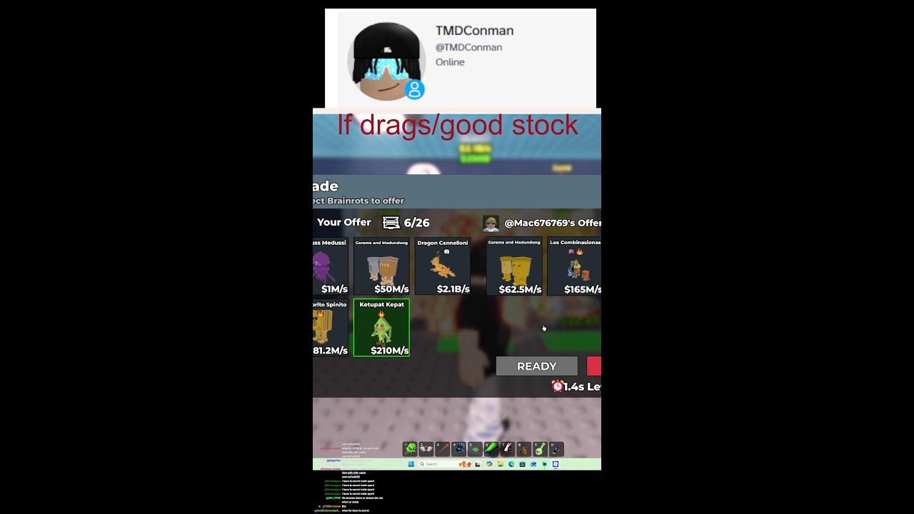 Trading in sab