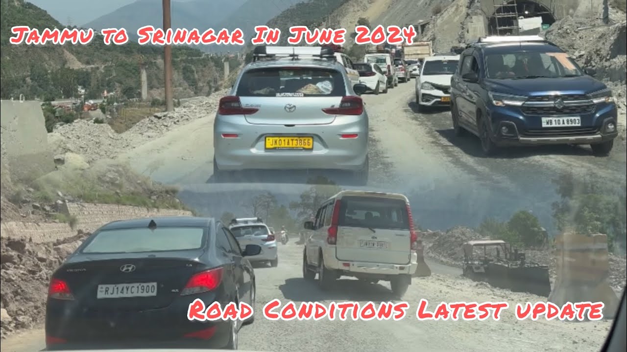 KASHMIR SERIES| DAY 2 Jammu to Srinagar Pahalgam latest road conditions & update #youtube#viral