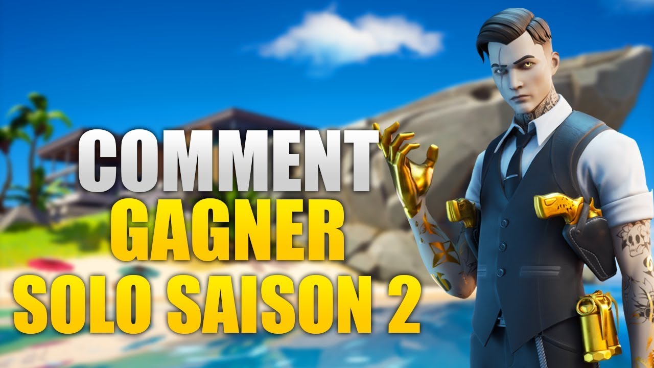 COMMENT GAGNER TOUT LE TEMPS EN SOLO A LA SAISON 2 ASTUCE sur FORTNITE BATTLE ROYALE !