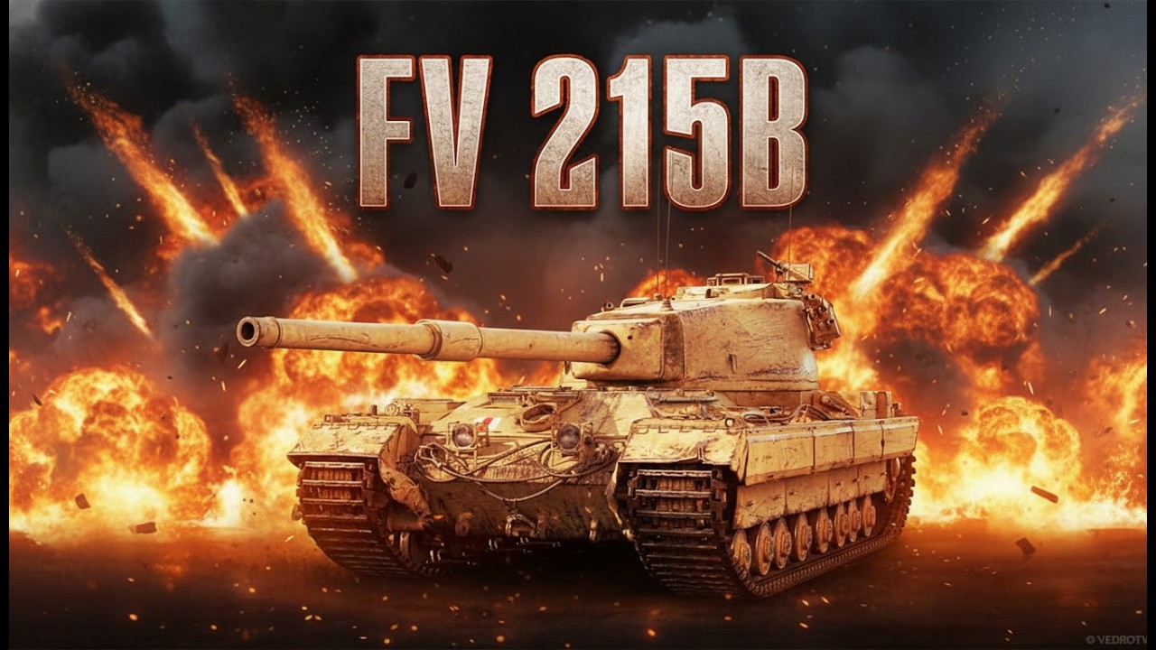 FV 215B I ПУТЬ К 100% ОТМЕТКИ I СЕРИЯ 2 ( ͠° ͟ʖ ͡°)
