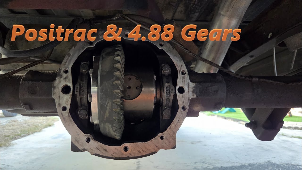 Trutrac Posi Diff with 4.88 Gears installed on a 1992 Chevy C1500