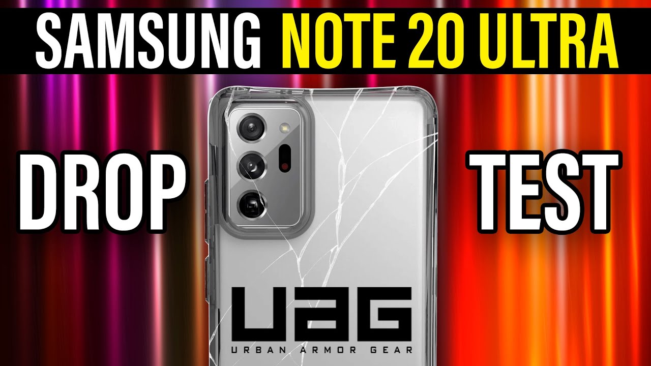 Samsung Note 20 Ultra Drop Test | Urban Armor Gear | Did The Note 20 Ultra Survive a Drop Test