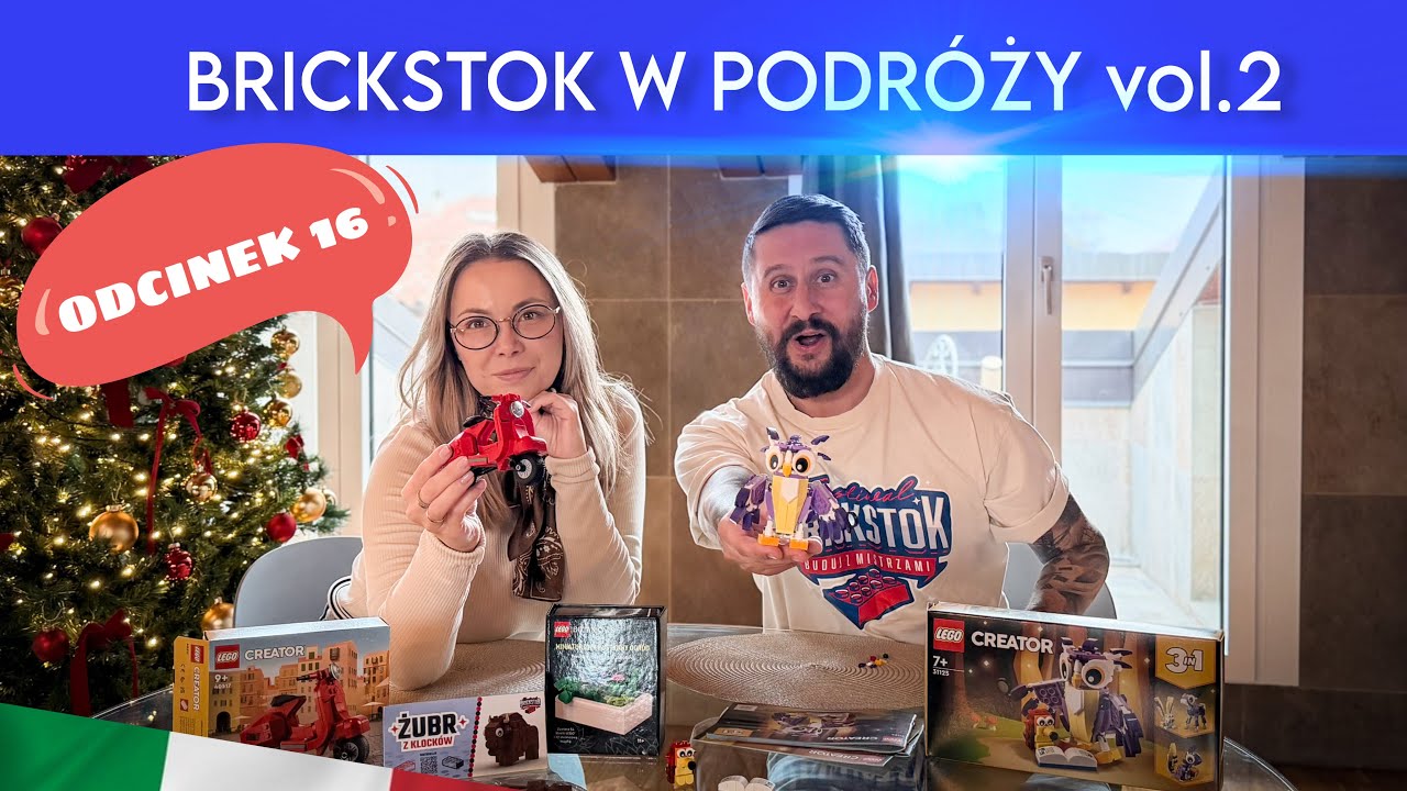 Włochy , Vespa i klocki czyli Brickstok w podróży vol. 2 
