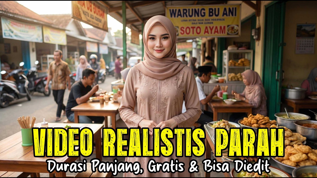 TUTORIAL MEMBUAT VIDEO REALISTIS PAKAI AI DURASI PANJANG GRATIS DAN BISA DIEDIT