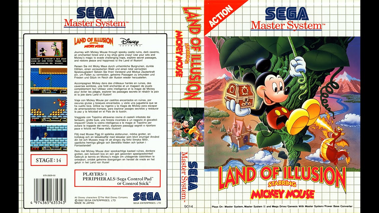 Land of Illusion Sega Master System Longplay