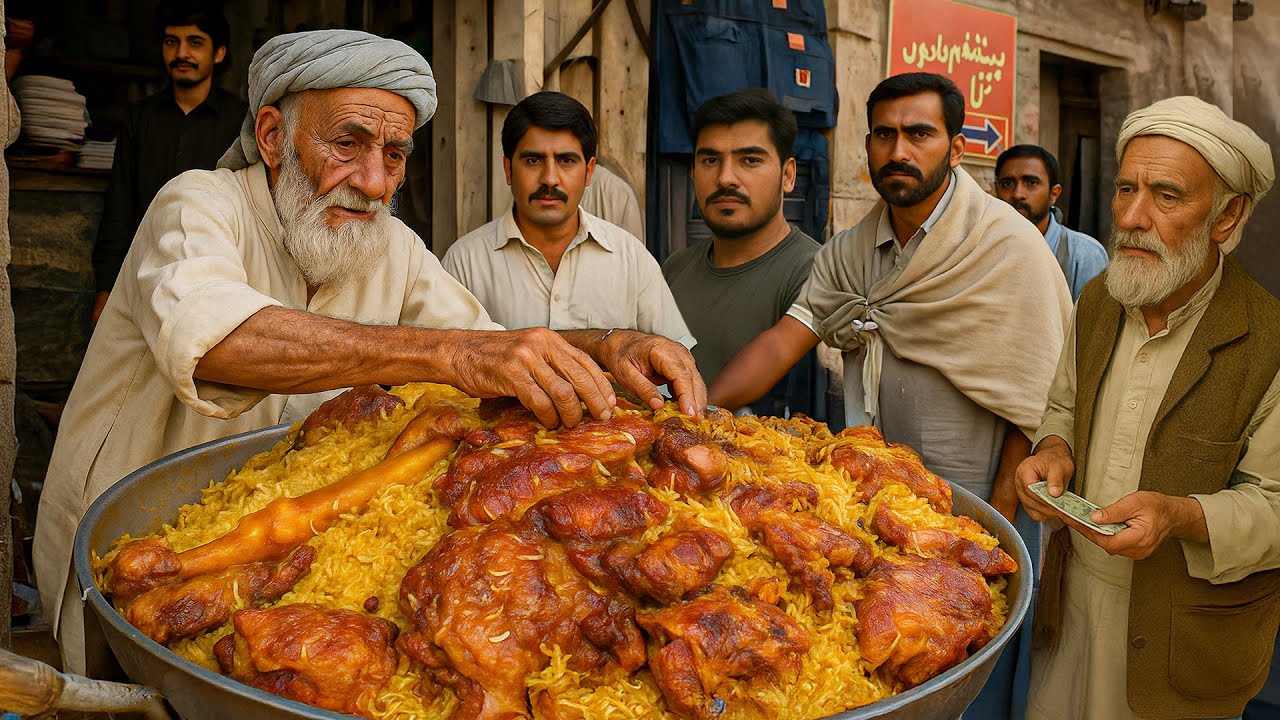 Kabuli pulao | 100 KG Original Afghan Pulao | Street food Afghanistan