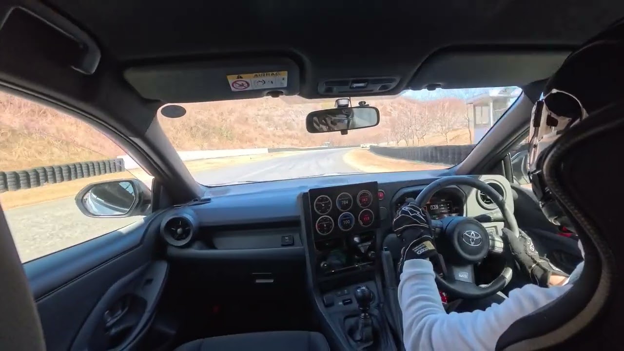 【新型GRヤリスでサーキットを走ってみた】GXPA16 20260214 in スパ西浦 ②