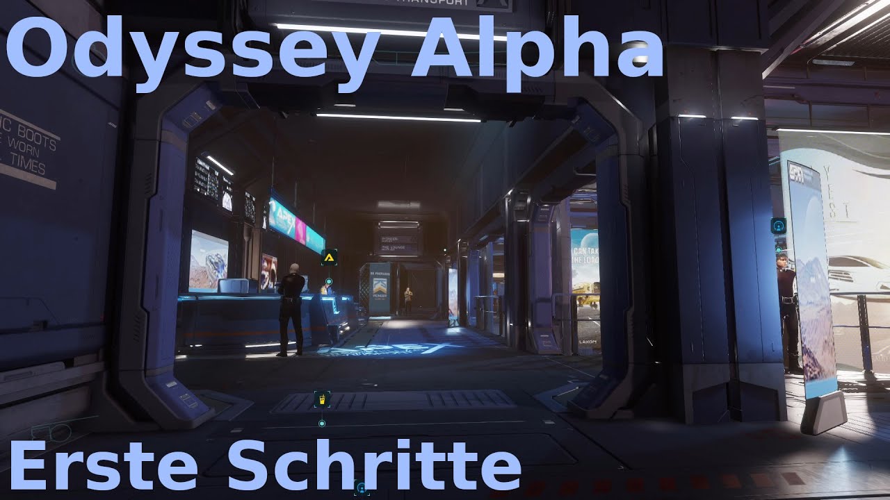 Elite Dangerous Odyssey Alpha - Erste Schritte