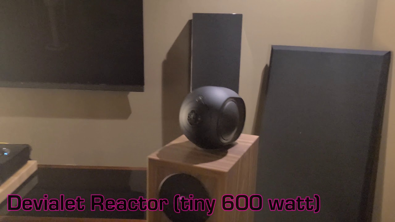 Devialet Phantom 1 vs Reactor (600watts)