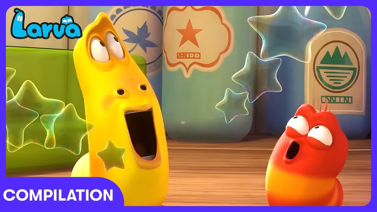 Larva - Lustige Seifenblasen | Kinderfilme | WildBrain Comedy Club - Deutsch