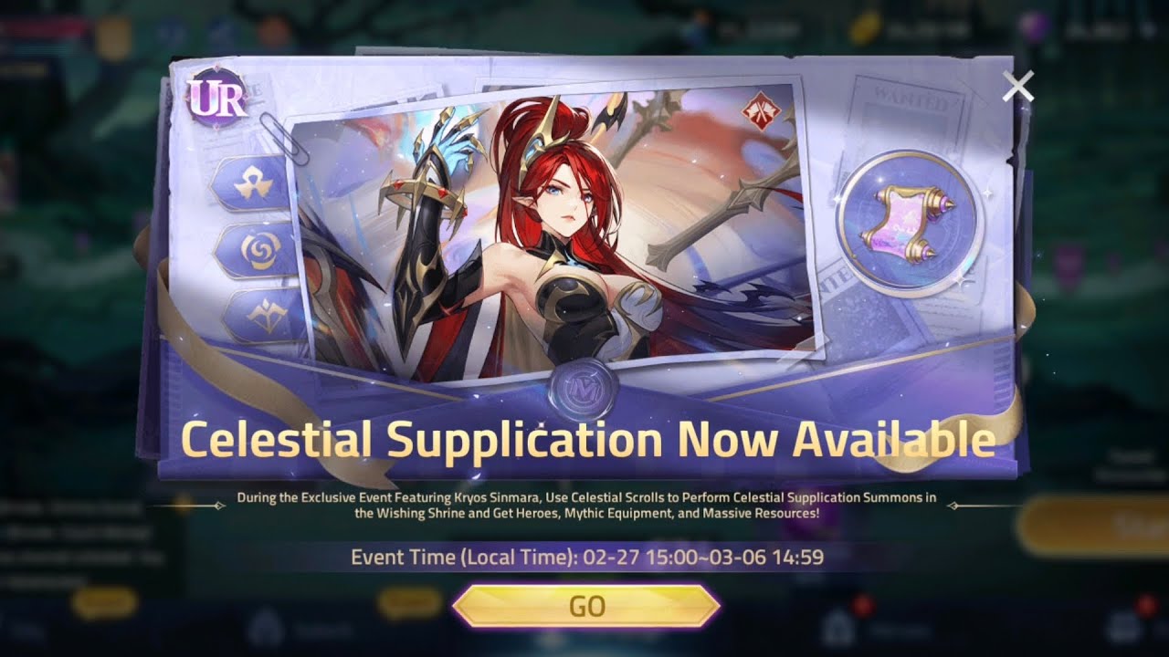 ML: Adventure | Weekly Routine - Sacred Blessing is Live, Celestial Supplication & More! 😱 by Pluto»