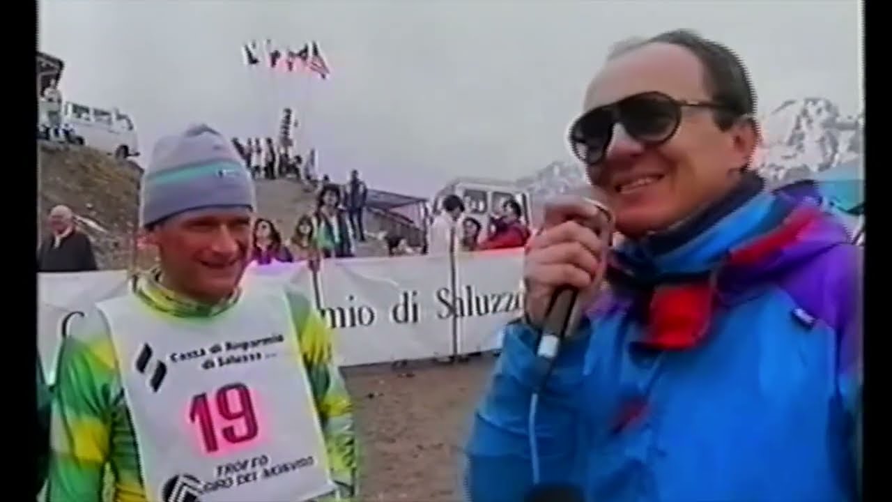 17 APRILE 1994. GIRO DEL MONVISO - GARA SCI-ALPINISMO.