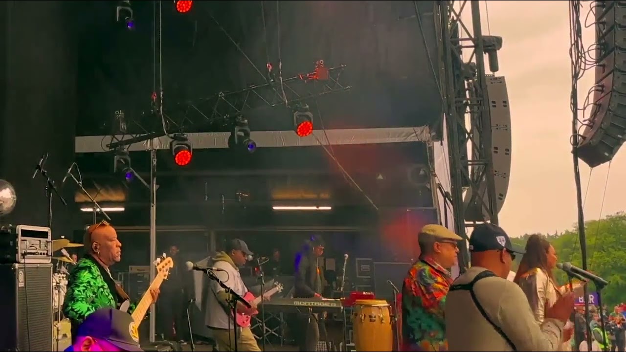 The FATBACK BAND AT BLENHEIM  PALACE UK JUNE 2024